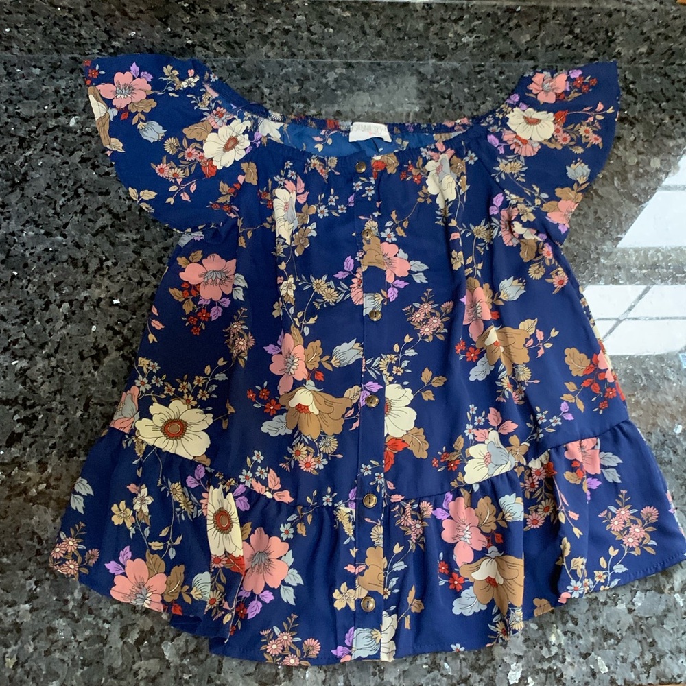 Floral Off the Shoulder Top